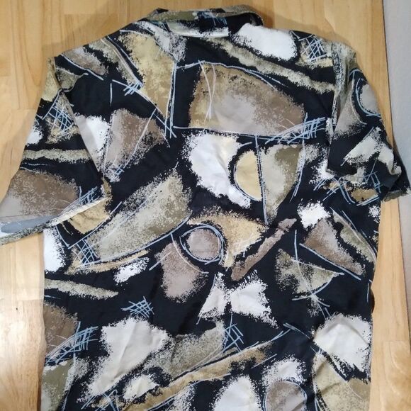 Vintage PS Illustrations Abstract Polyester Disco Shirt - Picture 4 of 7